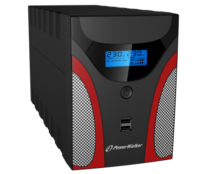 UPS (zasilacz awaryjny) Power Walker LINE-INTERACTIVE (2200VA/1200W, 2xSchuko/IEC, AVR)